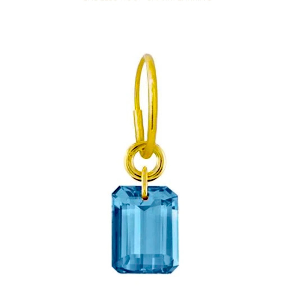 Beautiful Lee Brevard London Topaz earring